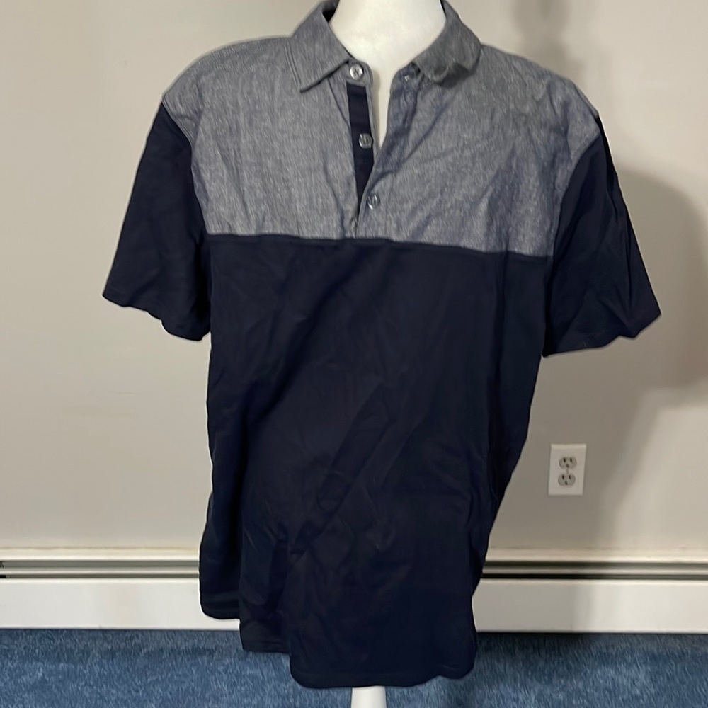 Banana Republic luxury touch shirt-Navy